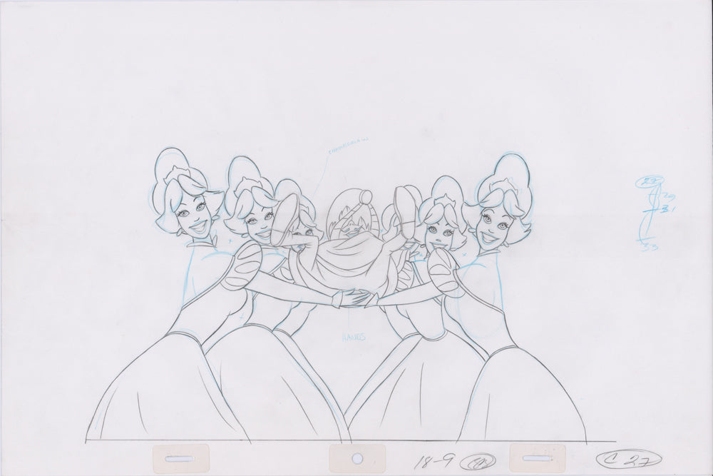 disney princess drawings in pencil