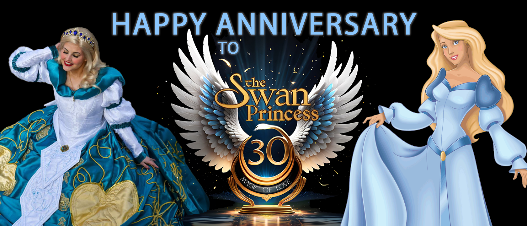 Happy 30th Anniversary and National Princess Day! The Swan Princess