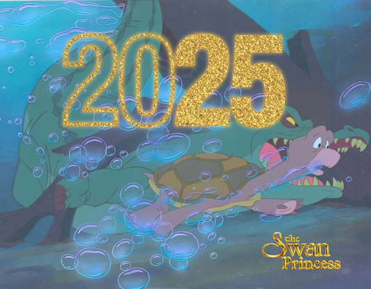 2025 Swan Princess Calendar