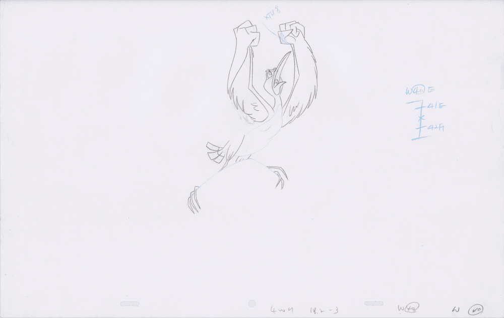 Art Cel Whizzer (Swan 3, Sequence 18.2-3)