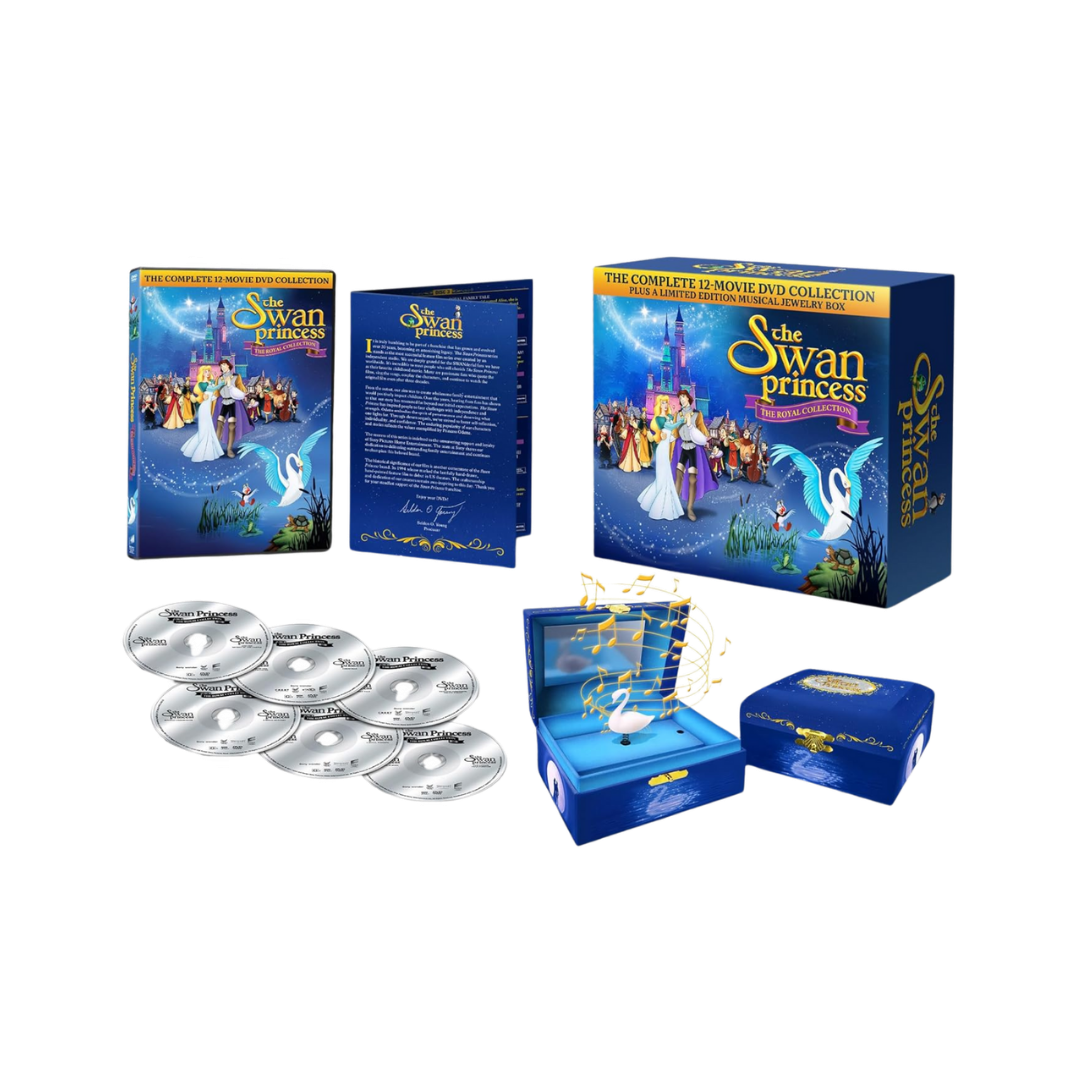 Swan Princess DVD Box Set and Music Box (PRE-ORDER)