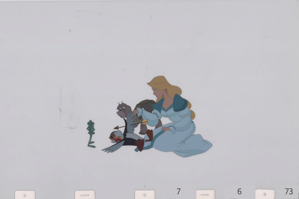 Art Cels Odette & Animals (Sequence 7-6)