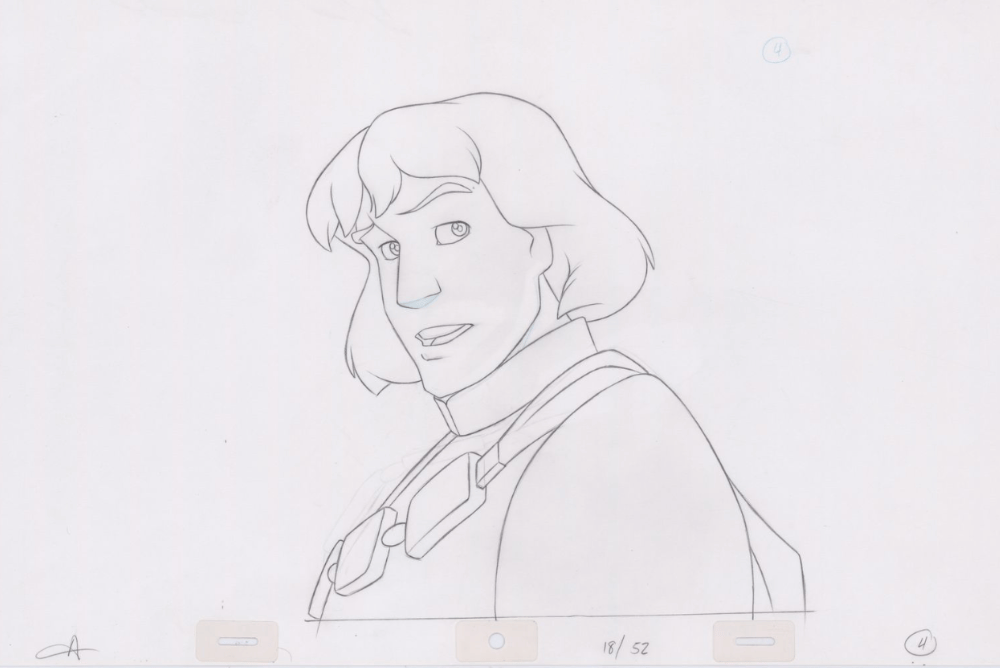 Pencil Art Derek (Sequence 18-52) | Swan Princess – The Swan Princess