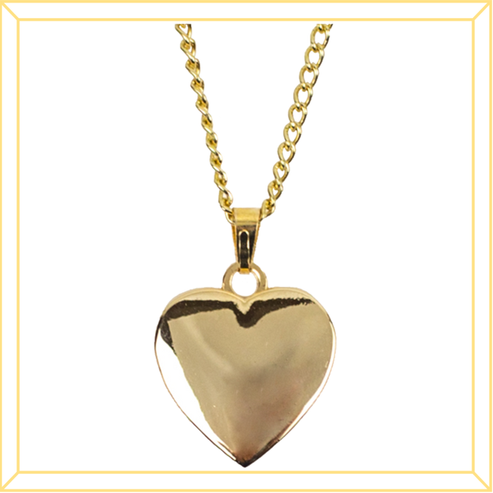 Princess Odette Gold Heart Pendant | Swan Princess – The Swan Princess